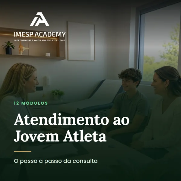 Capa do curso Consulta do Jovem Atleta