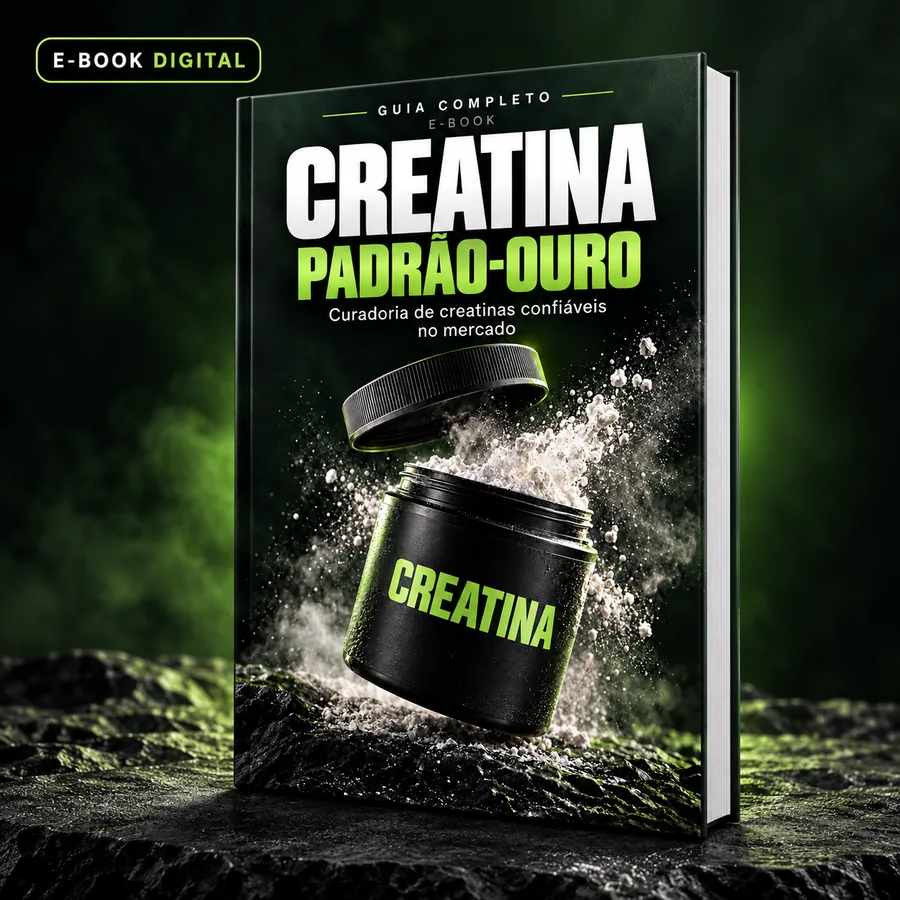 Capa de Creatina Padrão-Ouro: Curadoria das Marcas Mais Confiáveis do Mercado
